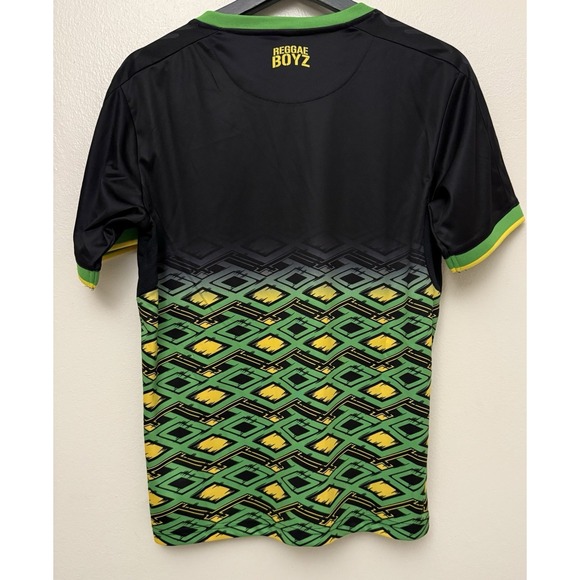 Umbro Jamaica Football Soccer Jersey Youth 14 Reggae Boyz Official Licensed - Picture 2 of 8